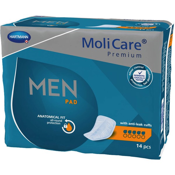 MoliCare Premium MEN PAD 5 Tropfen, 14 St