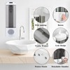 300ml Soap Dispenser Wall Mounted White Liquid Soap Dispenser Stick