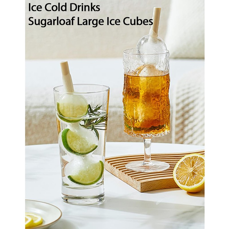 tieedhfu Easy Release Ice Mold Set | Large Size Popsicles