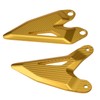 [HRuizq] Foot Peg Heel Plate Guard Protector Foot Pegs Fits