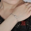 Infinite U Lovely Elephant Beads Womens Charm Bracelet 925 Sterling