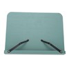 Book Stand Adjustable Angle Foldable Small Desk Bookrest with Page
