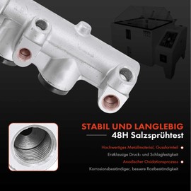 Frankberg Brake Master Cylinder Compatible with Logan LS FS KS 2004-2022 Sandero 2008-2012 Logan I LS KS 2004-2022 Sandero/Stepway I BS 2009-2012 Replace# 6001551030