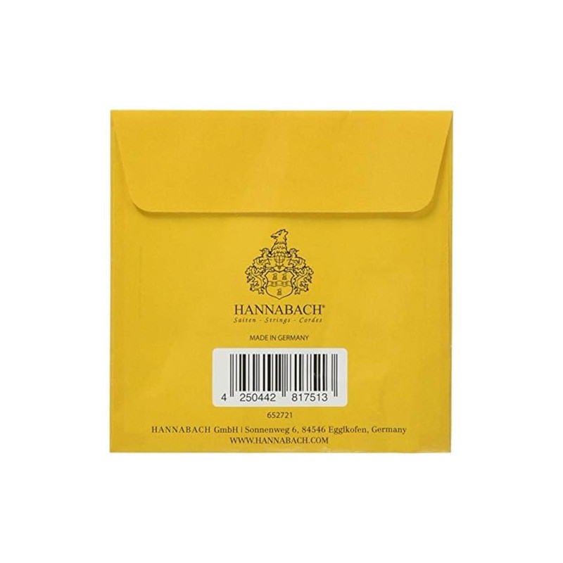 Hannabach Strings for classic guitar Series 725 Medium/High tension Goldin