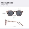 ZENOTTIC Sunglasses Polarised Round Retro Classic UV 400 Protection Vintage