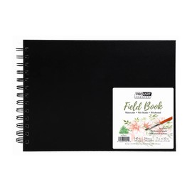 Pro Art Prem Watercolor Field Book 7"x10", 24 sheets, 140#, Watercolor Paper, Watercolor Sketchbook, Water Color Paper, Watercolor Paper Pad, Watercolor Journal, Watercolor Book, Paint Paper, Painting