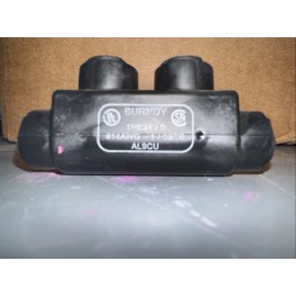 Burndy 1Pbs1/0 Insulated Multitap Connector,2.91 In. L