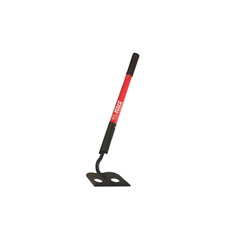 BULLY TOOLS Mason Hoe Tool - 12-Gauge Heavy Duty Garden