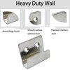 Runseaway 12 Pcs Stainless Steel Tile Display Hanger, Heavy Duty