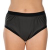 Suprima Polyurethane Incontinence Briefs Slip-On Form 1-286 (Unisex) Anthracite Size