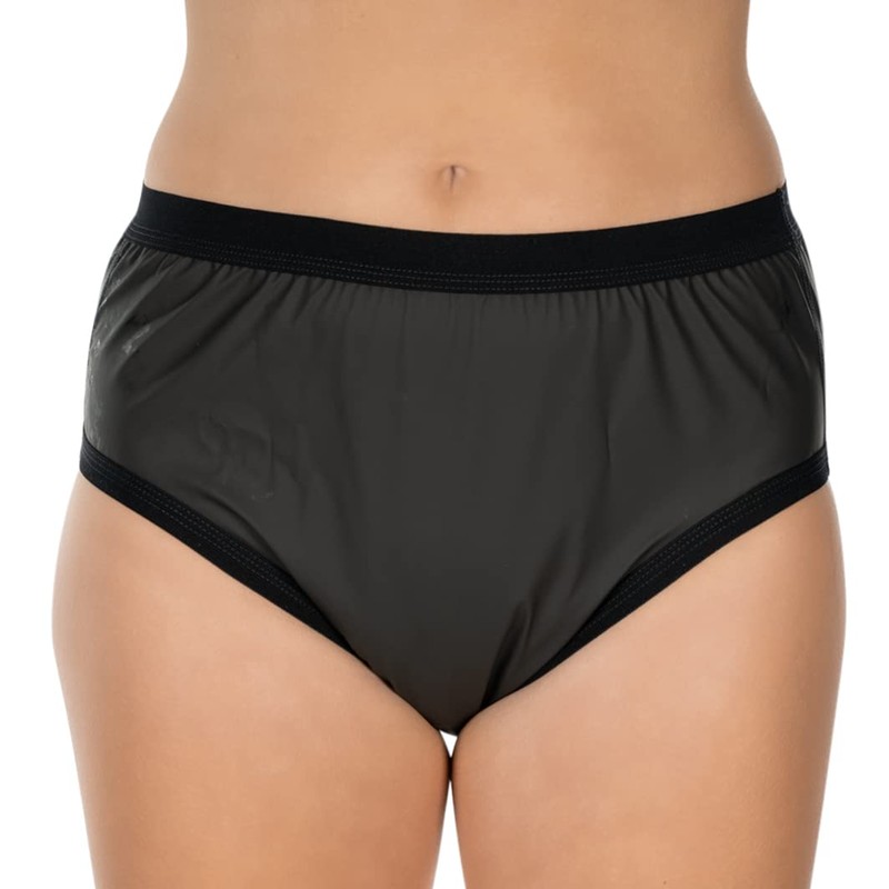 Suprima Polyurethane Incontinence Briefs Slip-On Form 1-286 (Unisex) Anthracite Size