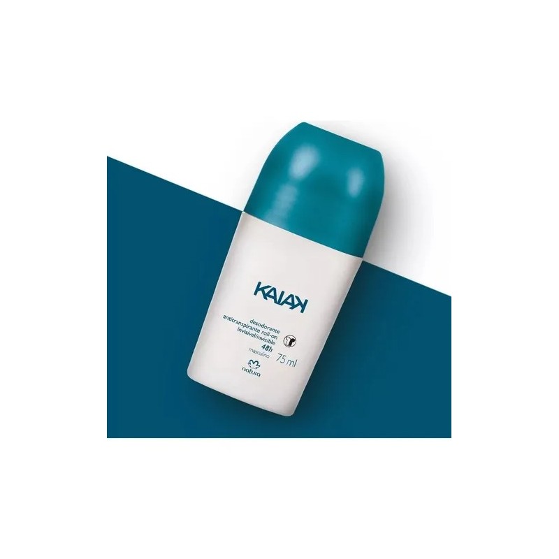 Kaiak Clasico Desodorante Roll On Masculino Kit 2pz Natura
