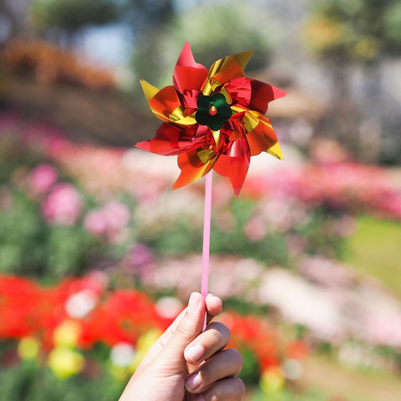 EXCEART Windmill Rattle Bears, Set of 100, Easy Assembly, Random