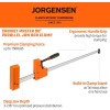 JORGENSEN 2-pack 36-inch Bar Clamps 90°Cabinet Master Parallel Jaw Bar