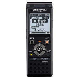 OM SYSTEM WS-883 BLK for Language Learning/Lecture Recording/Meeting Recording/Minutes/Linear PCM Recording/External Memory Compatible