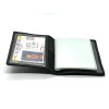 kelvinrolenleathercollection Genuine Leather Business Card Organizer Plastic Insert ID Credit