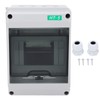 Caja Protectora para Disyuntor con Cubierta Transparente de 5 Vías