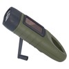 Solar Hand Crank Flashlight Emergency LED Portable Torch for Climbing