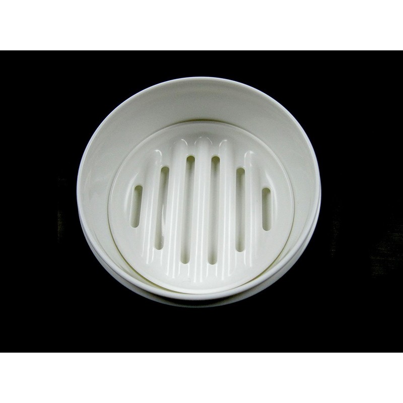 Portable Round Soap Case Airtight Container Soap Tray Traveling Accessory