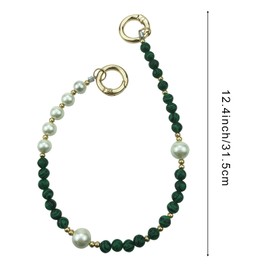 Thinslimer Elegant Phone Charm Strap with for Women, Multi Functional Anti Drop Wristlet Cell Phone,Chain Compatible for All Smartphones