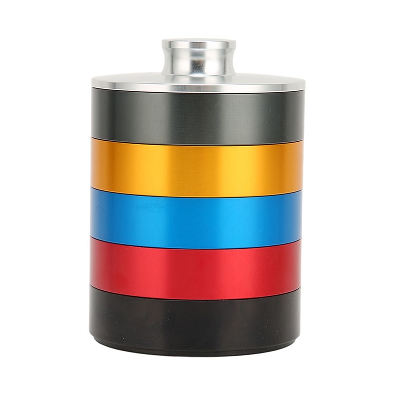 Watch Oil Washing Jar Aluminium Alloy 5 Layers Watch Movement