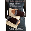 MERSADA Gloves without fingers hand warmers mittens women's fingerless gloves