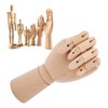 Wood Mannequin Hand Flexible Joints Fingers Drawing Mannequin Hand for