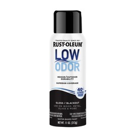 Rust-Oleum Low Odor Premium Spray Paint, 11 oz, Gloss Blackout