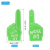 PATIKIL Mini Foam Fingers 5.1 Inch, 12 Pack We're #1