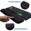 BRILA Upgraded Ergonomic Keyboard Wrist Rest Support Cushion Pad, Comfy