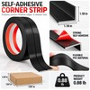 3M Self-Adhesive Wall Corner Protector Strip – Flexible Peel-and-Stick PVC