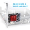 ELUTENG SATA Expansion Board 6Gbps Speed PCI-E to SATA 3.0