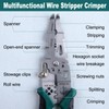 GOLD DEER 10-IN-1 Multifunctional Wire Stripper, Wire Stripper Function, Crimping