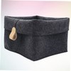 Hohopeti Felt Storage Basket for Organizing Clothes and Sundries Multifunctional