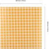 Checkered Greaseproof Paper Sheets, 100 Pack Checkered Greaseproof Paper Sheets,