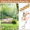 Seenelling 2 Pack Porch Swing Rope Kit Swing Bed Straps