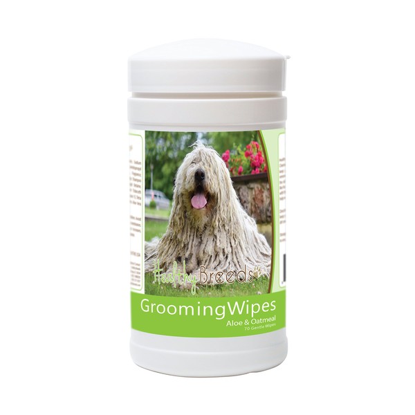 Healthy Breeds Dog Wipes Hypoallergenic for Komondorok - Over 200
