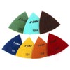 Z-Lion Diamond Triangular Sanding Pads 7 Pcs Set for Granite