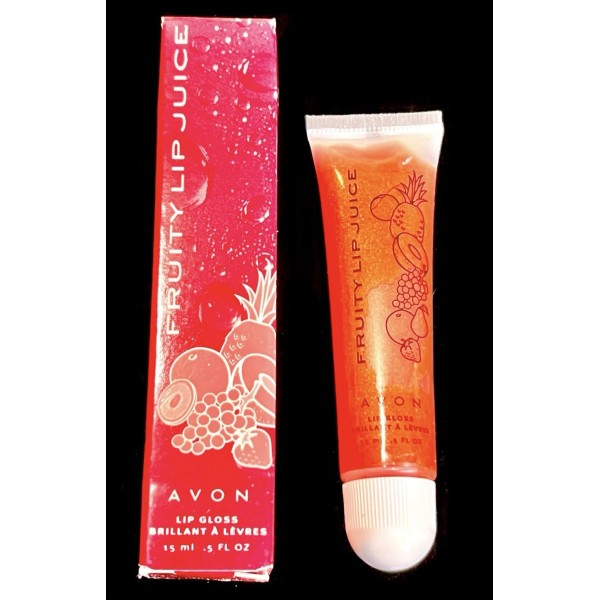Avon FRUITY LIP JUICE Orange LIP Gloss Discontinued NOS .5