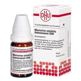 Mercurius Solubilis Hahnemanni D 30 Globules 10 g