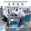 Heavy-Duty Clear Backpack for School and Work, Large Transparent Bag