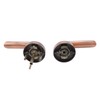 Passage Door Lever Set Aluminum Alloy Simple Modern Door Entry