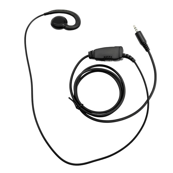 WODASEN Replacement for KHS-34 Headset C-Ring Walkie Talkie Earpiece with