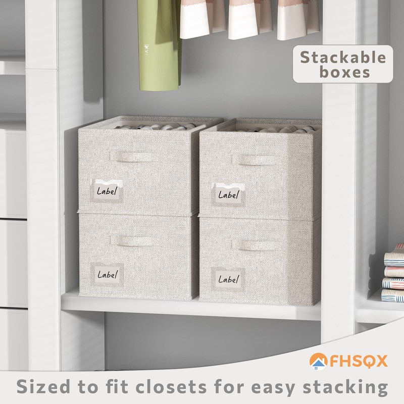 FHSQX 2 Pack Shoe Organizer for Closet,Fits up to 24