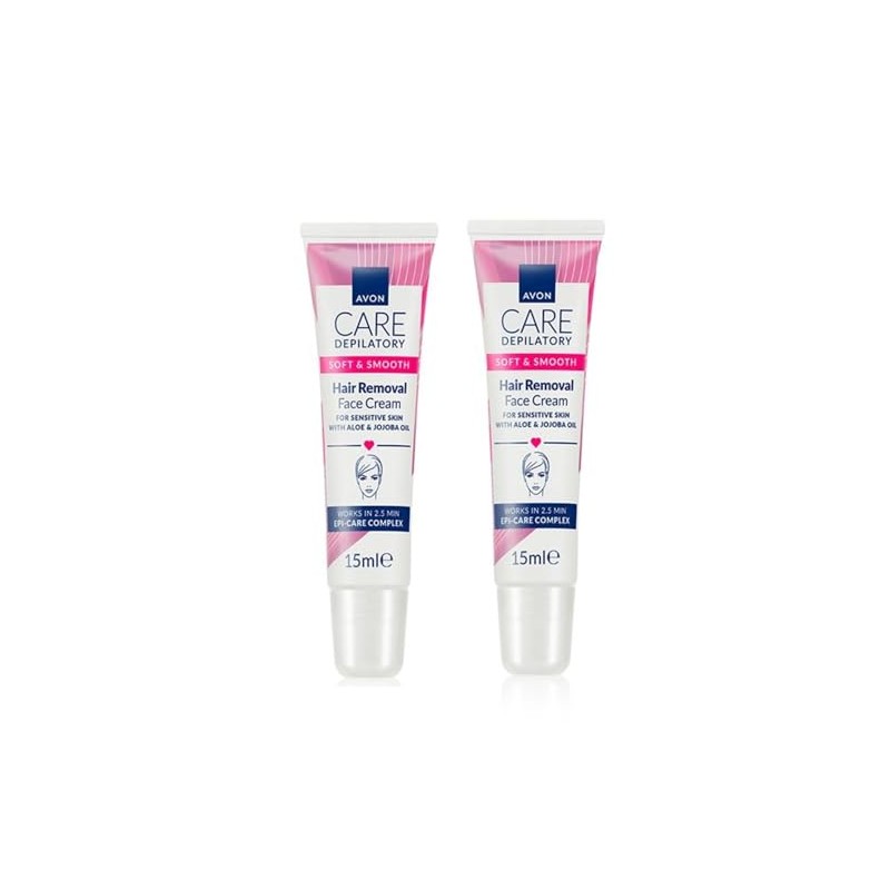 Avon Care Soft & Smooth Face Facial Hair Removal Depilatory