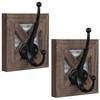 Autumn Alley Farmhouse Bathroom Hooks for Towels, Coat, and Robes
