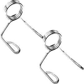 C.P. Sports Pair of Spring Locks, Dumbbell Clasps, 25 mm, 28 mm, 30 mm, 50 mm Diameter, Spring Clasps, Spring Clip for Barbell Bars