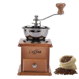 Tosuny Molinillo de café Manual, Molinillo de café Molinillo de Mano Molinillo de Mano, diseño Retro, decoración de Uso de Mini Molino en la Oficina doméstica