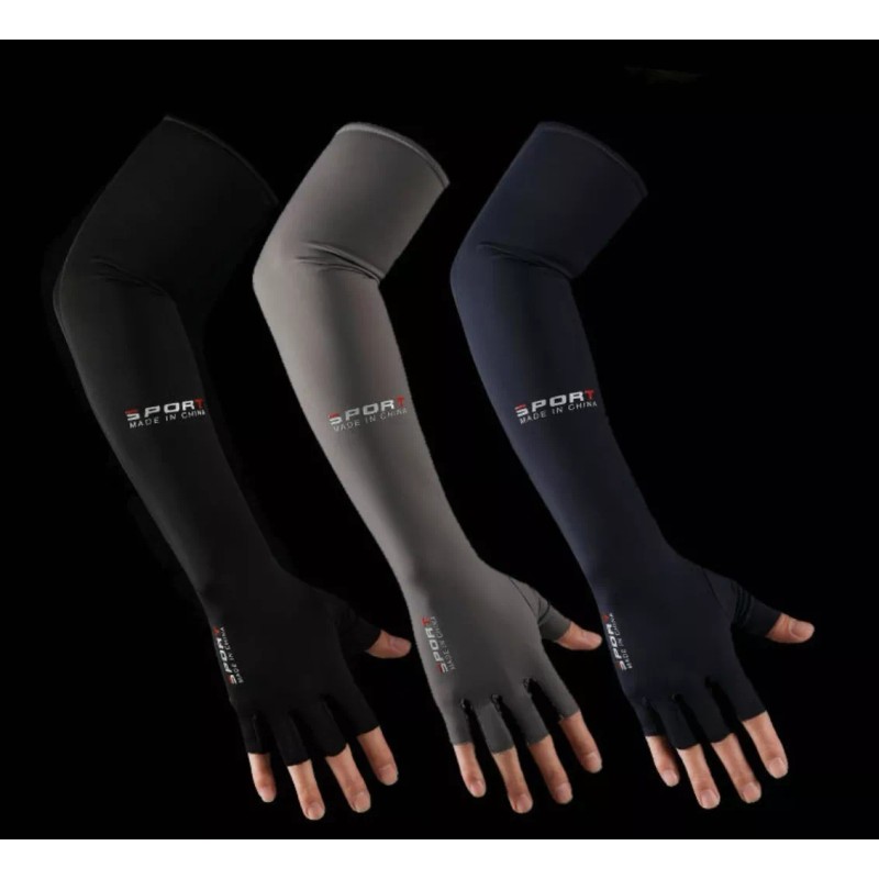 Homheal Mangas Con Protección Uv, Dedos Y Grip Touch Para