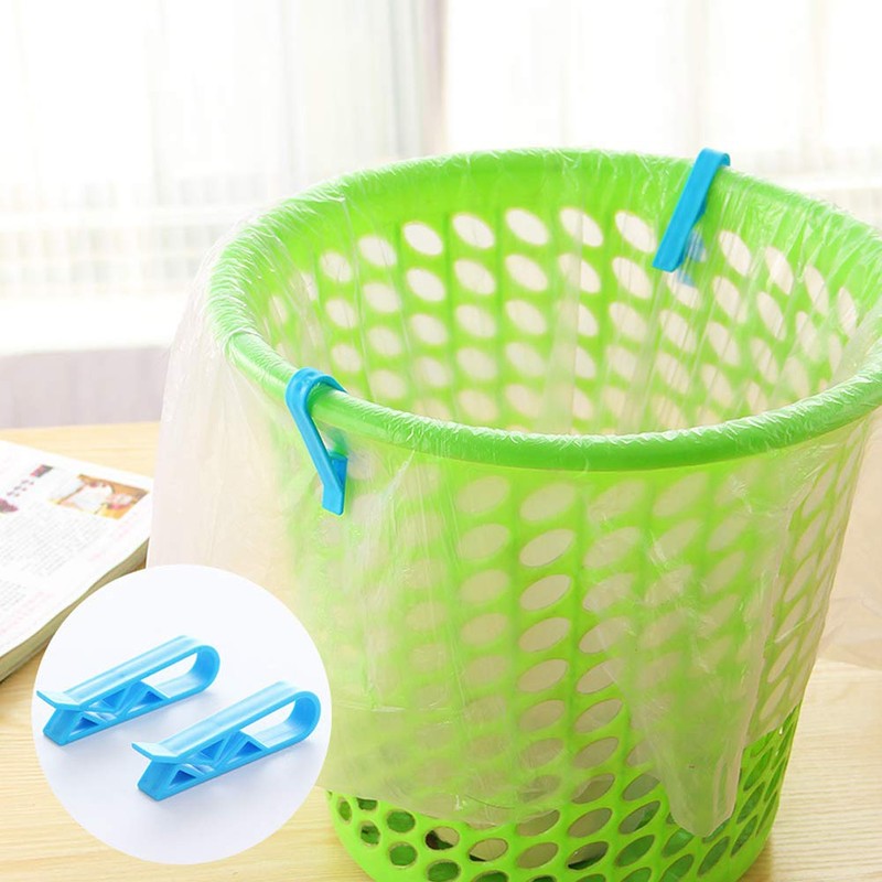 MinniLove 12 Pcs Trash Bag Fixing Clips Trash Bag Trash